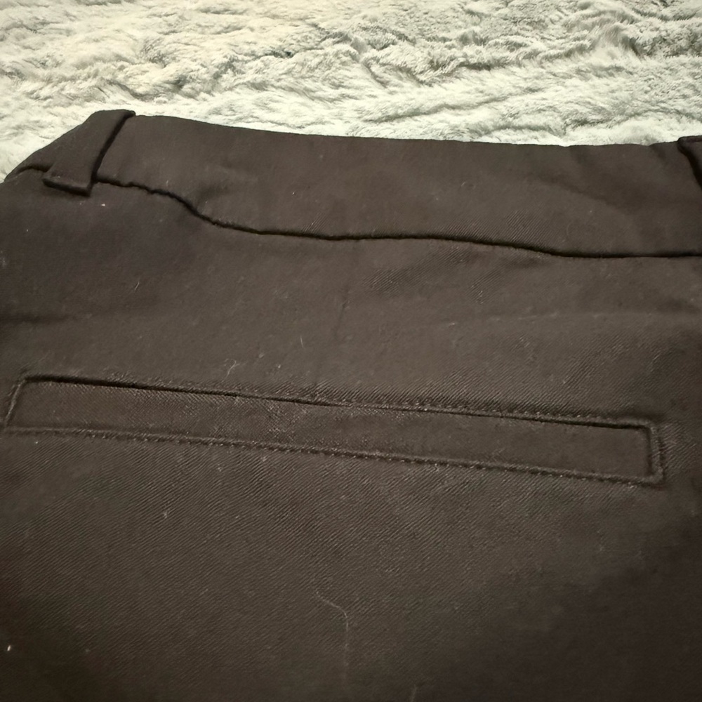Old Navy Black High-Rise Pixie Pants Size 8 - Picture 9 of 11